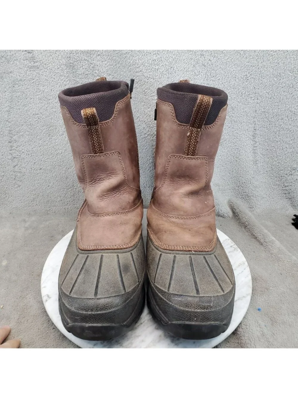 L.L. Bean Shoes Mens Size 10 Storm Chaser 5 Brown Leather Boots *Read*
